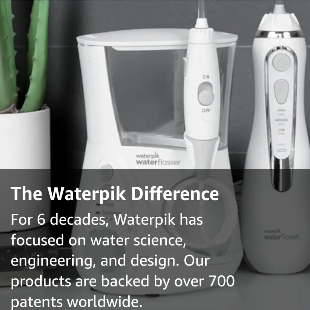 Waterpik‎ Cordless Pearl Waterflosser- Black